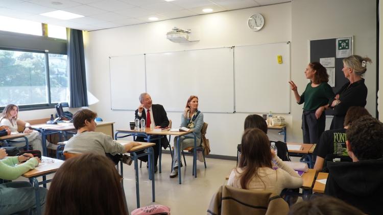 Rencontre et échanges autour de la Légion d’honneur par les Terminales HGGSP