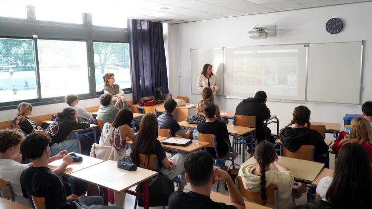 Intervention de notre volontaire en service civique pour parler des études supérieures !